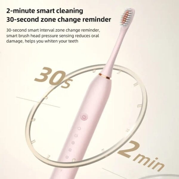 Sonic electric toothbrush, rechargeable