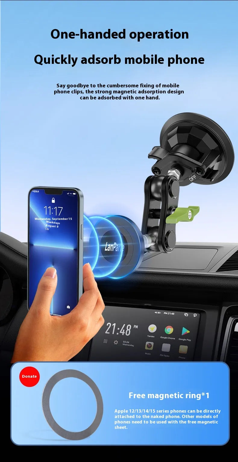 Premium 360° Magnetic Car Phone Holder