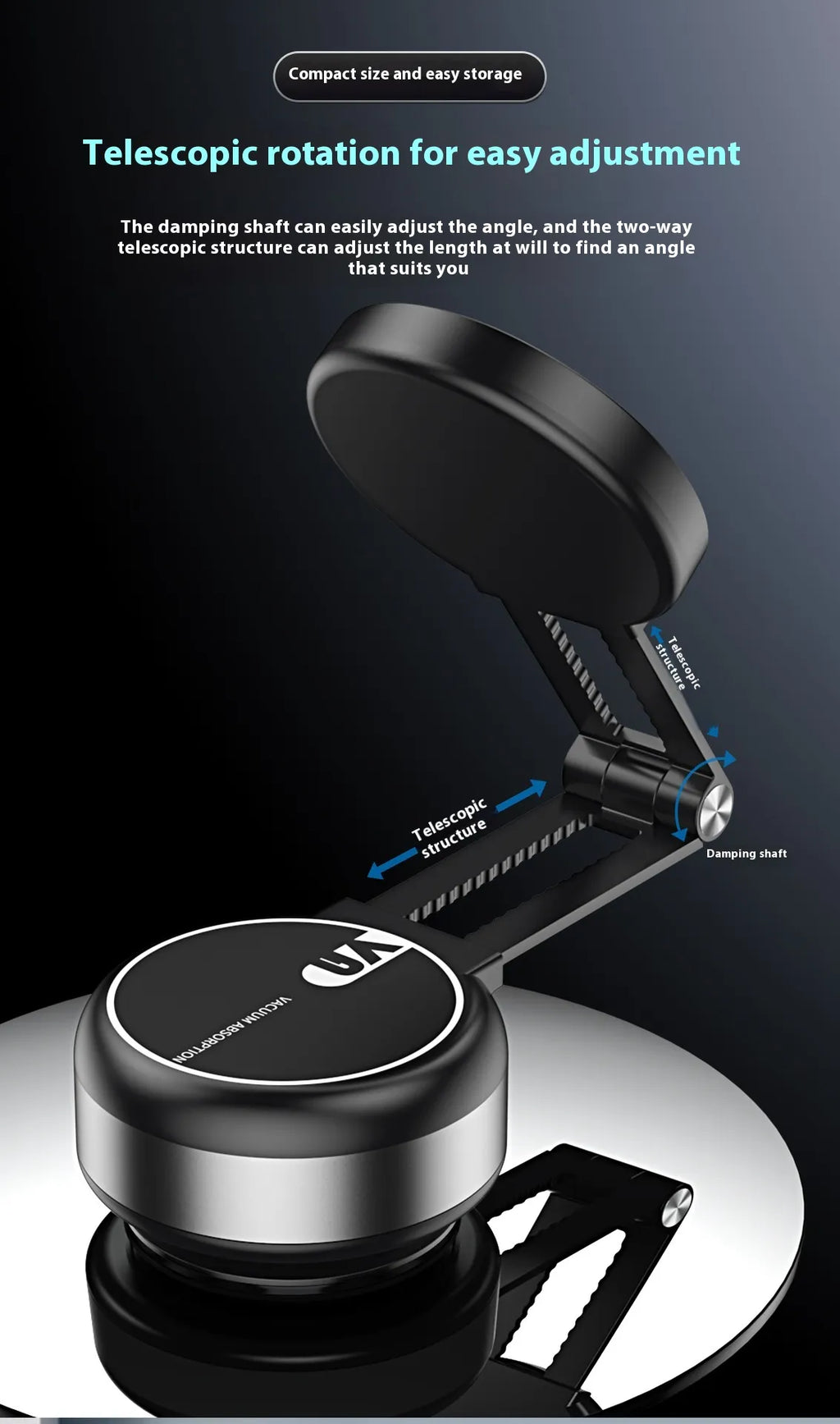 Premium 360° Magnetic Car Phone Holder
